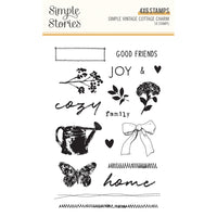 Simple Vintage Cottage Charm - Stamps