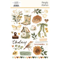 Simple Vintage Cottage Charm - Rub Ons