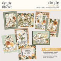 Simple Vintage Cottage Charm - Simple Cards Card Kit