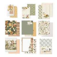 Simple Vintage Cottage Charm - SN@P! 6x8 Binder Inserts