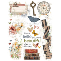 Simple Vintage  Trunk Show - Rub Ons