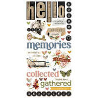 Simple Vintage Trunk Show - Foam Stickers