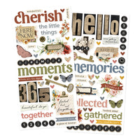 Simple Vintage Trunk Show - Foam Stickers
