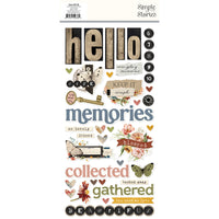 Simple Vintage Trunk Show - Foam Stickers