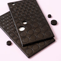 Black Dots, Assorted Sizes - Sticky Thumb Dimensional Adhesive Foam 275/Pkg