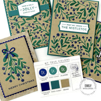 Mistletoe- Create-in-Quads Layering Stencil