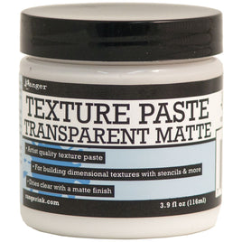 Transparent Matte - Ranger Texture Paste 4oz