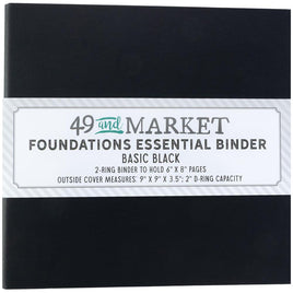 Black - 49 And Market Foundations Binder