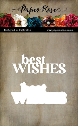 Best Wishes Large Layered Metal Cutting Die 33930