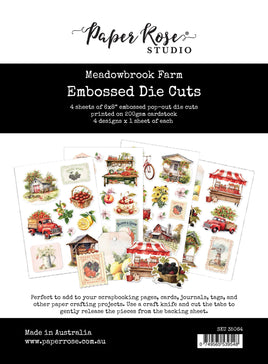 Meadowbrook Farm Embossed Die Cuts 35064