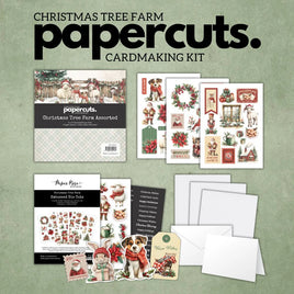 Christmas Tree Farm Papercuts Cardmaking Kit 35439