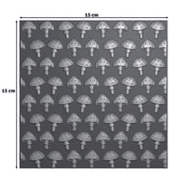 Vaessen Creative • Embossing Folder Mushrooms 5.9x5.9in 1pcs