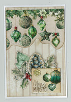 Pine Festivities 6x4 Card Pack - 3Quarter Designs