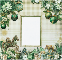 Pine Festivities 12x12 Designer Paper & Diecuts Set - 3Quarter Designs