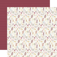 Pressed Floral - Carta Bella Double-Sided Paper Pad 6"X6"