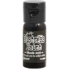 Black Soot - Tim Holtz Distress Paint Flip Top 1oz