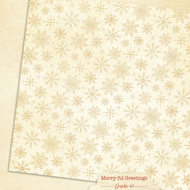 Winter White Patterns & Solids 12×12 Paper
