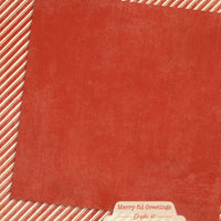 Candy Cane Red Patterns & Solids 12×12 Paper