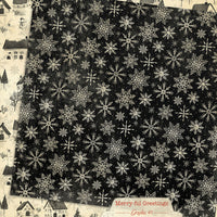 Winter Snowflakes 12×12 Paper