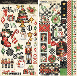 Merry-ful Greetings Sticker Set