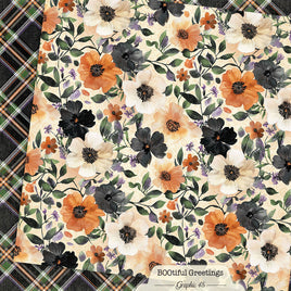 Floral & Plaid 12×12 Paper