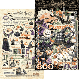 BOOtiful Greetings Ephemera Set