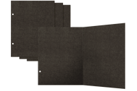 Check Binder Album with Interactive Pages — Black
