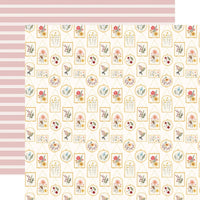 Pressed Floral - Carta Bella Double-Sided Paper Pad 6"X6"