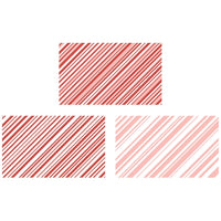 Candy Stripes - Sizzix Clear Stamp Set By 49 And Market 2/Pkg