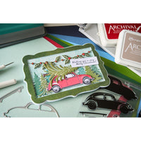 Journey Home - Sizzix Famelits Die & Stamp Set By 49 And Market 14/Pkg