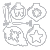 Baubles - Sizzix Framelits Die & Stamp Set By 49 And Market 30/Pkg