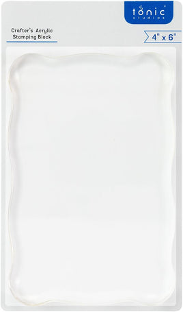 Tonic Studios Acrylic Stamping Block