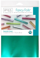 Emerald Coast - Gina K Designs Fancy Foil 6"X8" 12/Pkg