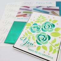 Emerald Coast - Gina K Designs Fancy Foil 6"X8" 12/Pkg