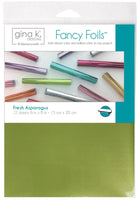 Fresh Asparagus - Matte Finish - Gina K Designs Fancy Foil 6"X8" 12/Pkg