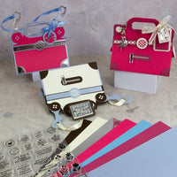 Tonic Craft Kit - Issue 95 - Elegant Argyle Gift Bag