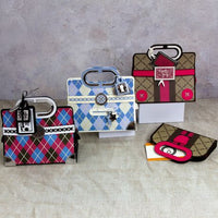 Tonic Craft Kit - Issue 95 - Elegant Argyle Gift Bag