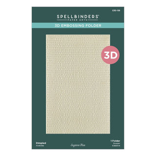 Dimpled - Spellbinders 3D Embossing Folder by Suzanne Hue