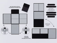 Assort 2 Black - 49 And Market Create-An-Album Foundation Inserts
