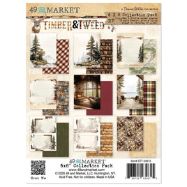 Timber And Tweed - 49 And Market Collection Pack 6"X8"