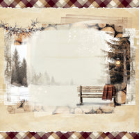Alpine Retreat - Timber And Tweed Double-Sided Cardstock 12"X12"