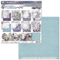 Plume & Petal -  49 And Market Collection Pack 12"X12"