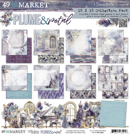 Plume & Petal -  49 And Market Collection Pack 12"X12"