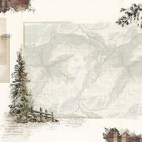 Mountain Trail - Timber And Tweed Double-Sided Cardstock 12"X12"