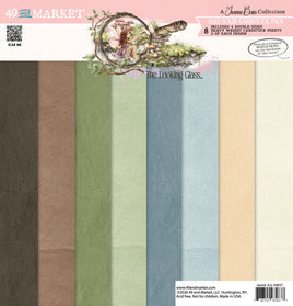 The Looking Glass - 49 And Market Solids Collection Pack 12"X12"