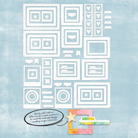 Frames, Irresistible - 49 And Market Chipboard Set