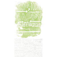 Words, Irresistible - 49 And Market Rub-On Transfer Set