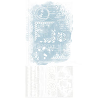 Edges, Irresistible - 49 And Market Rub-On Transfer Set