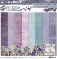 Plume & Petal -  49 And Market Solids Collection Pack 12"X12"