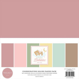 Little Lullabies - Carta Bella Solids Collection Kit 12"X12"